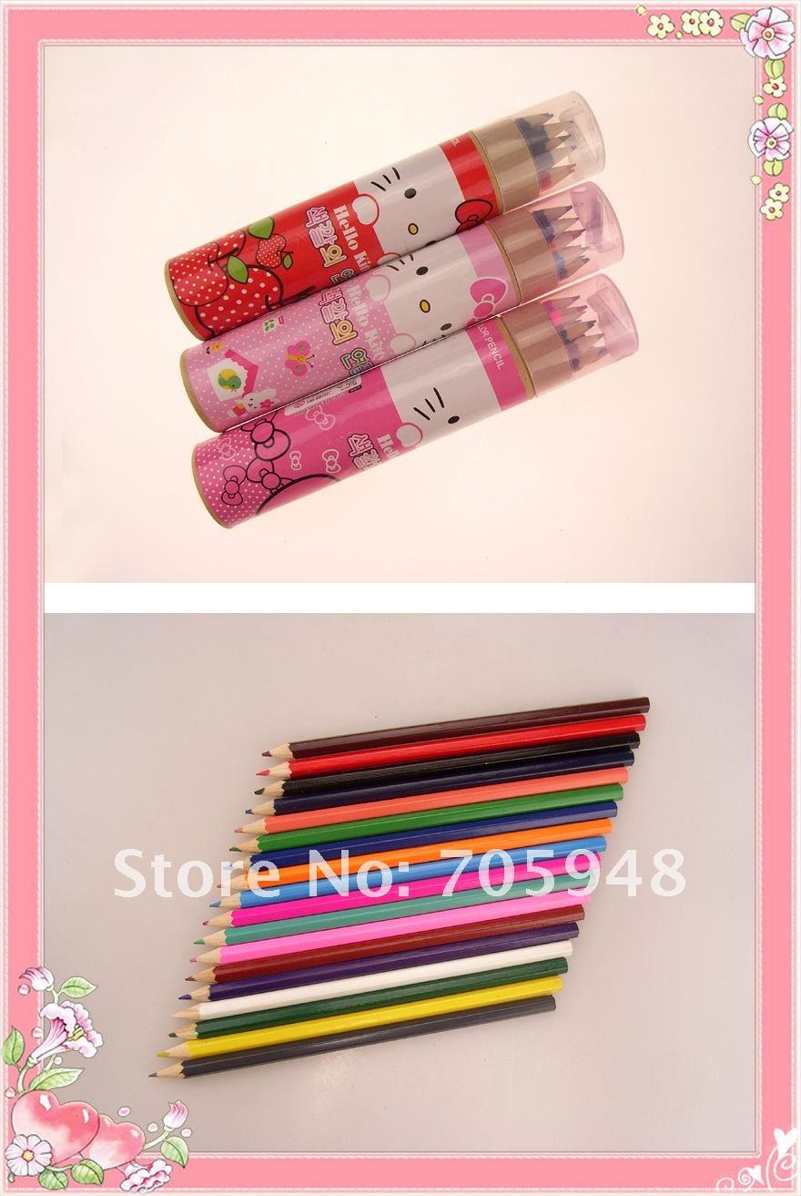 Набор карандашей Hello Kitty, 18 цветов