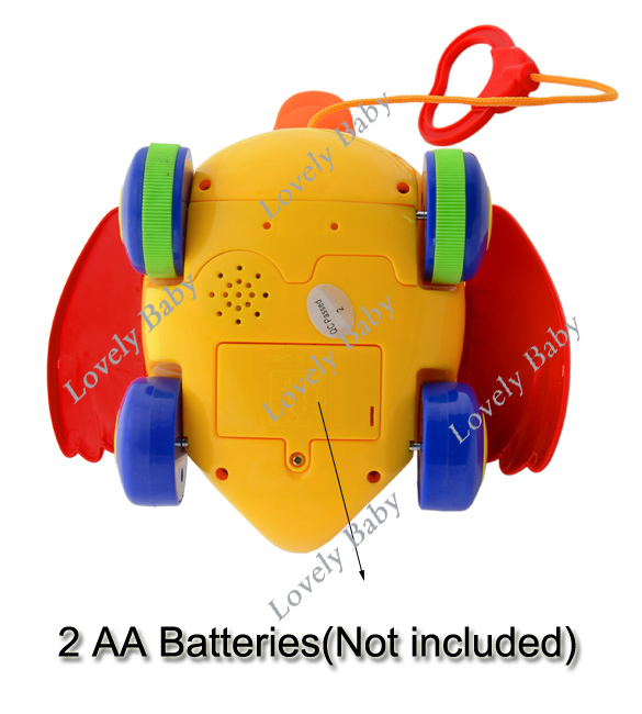 Музыкальный Утенок на колесиках