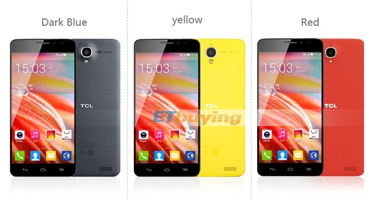 TCL Idol X S950 - Смартфон, Android 4.2.2, Dual SIM, MTK6589T 1.5GHz, 5