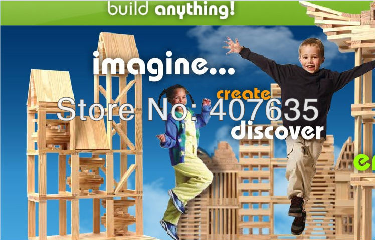 Конструктор из натурального дерева