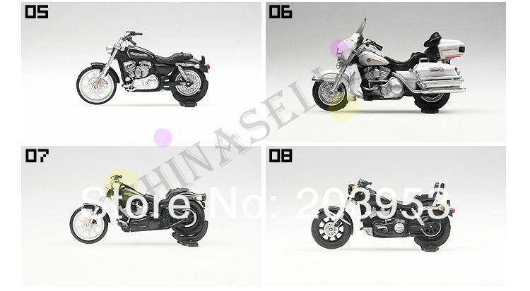 Набор игрушечных мотоциклов, 8 шт.