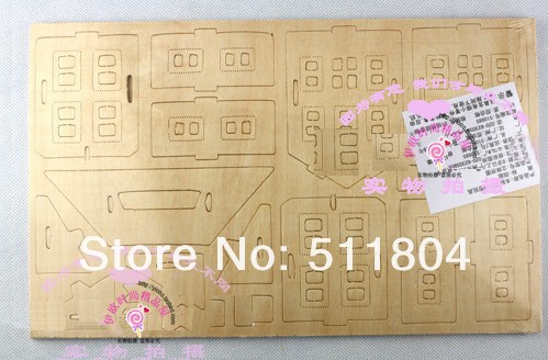 Сборный домик, дерево