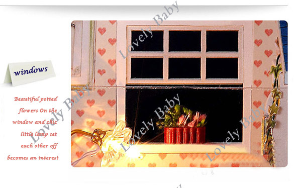 Кукольный домик с фурнитурой