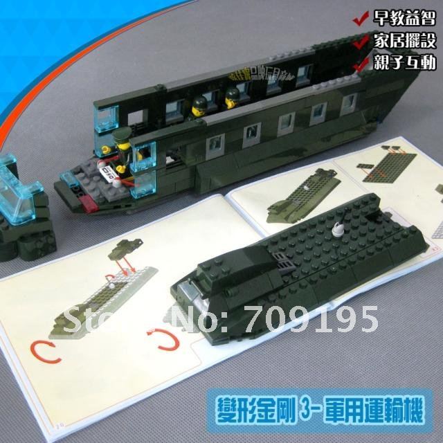 Конструктор военный вертолет, 622 детали