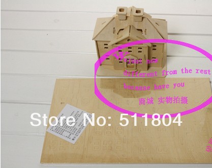 Сборный домик, дерево