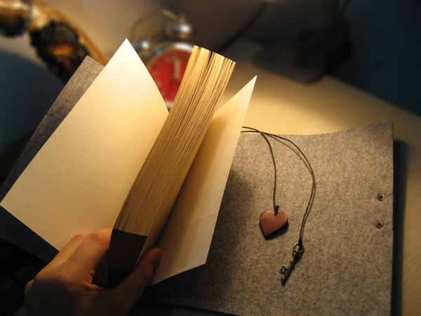 Винтажный подарочный блокнот