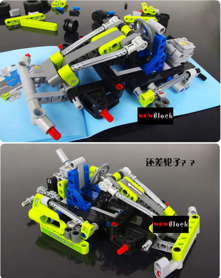 Конструктор DIY Kid Kart, Сумасшедшие гонки