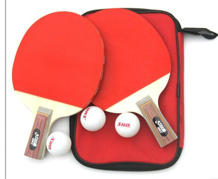 YS02 - 2 ракетки для настольного тенниса + 3 шарика
