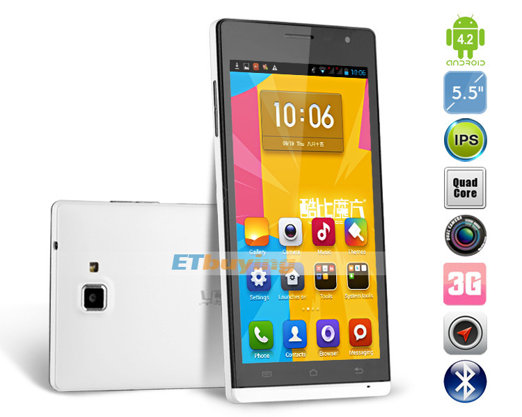 Cube A5300 Talk5h - Смартфон, Android 4.2, MTK6589 1.2GHz, 5.5