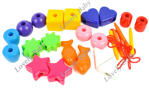 Развивающая игра Бусы