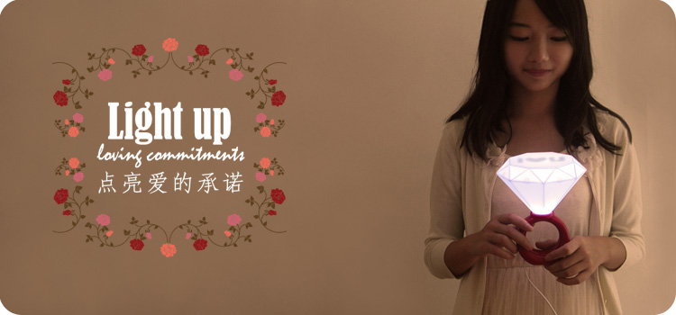 Настольная лампа в виде кольца с бриллиантом, портативная, мягкий белый свет