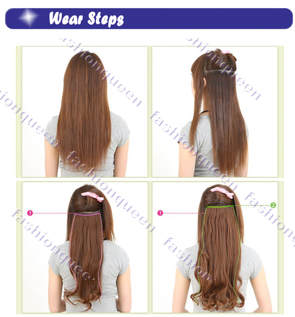 Искусственные волосы для наращивания