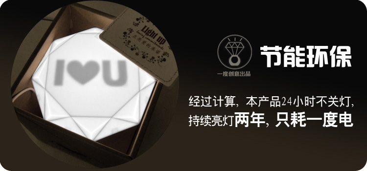 Настольная лампа в виде кольца с бриллиантом, портативная, мягкий белый свет