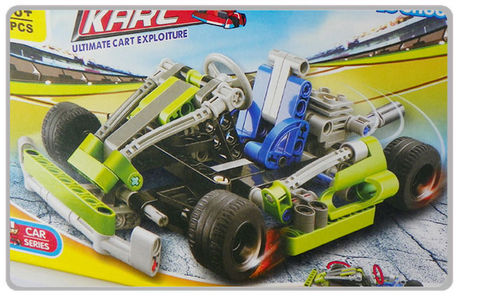 Конструктор DIY Kid Kart, Сумасшедшие гонки