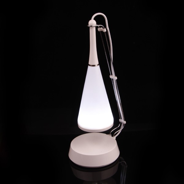 Сенсорная лампа с LED диодами, светильник, пластик и нержавеющая сталь