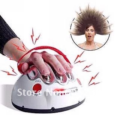 Имитатор полиграфа с эффектом электрошока, игрушка