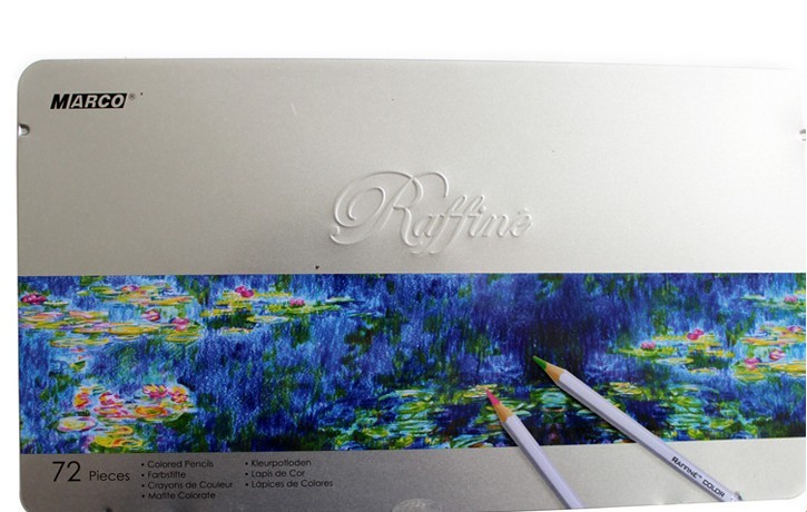 Цветные карандаши, 72 цвета