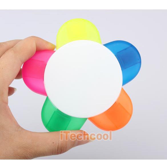 Маркер в виде лепестков цветка