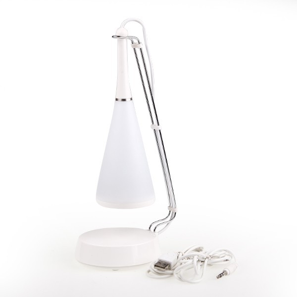 Сенсорная лампа с LED диодами, светильник, пластик и нержавеющая сталь