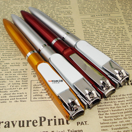 Ручка с кусачками для ногтей, 10 шт