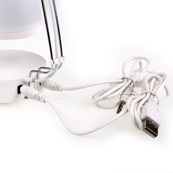 Сенсорная лампа с LED диодами, светильник, пластик и нержавеющая сталь