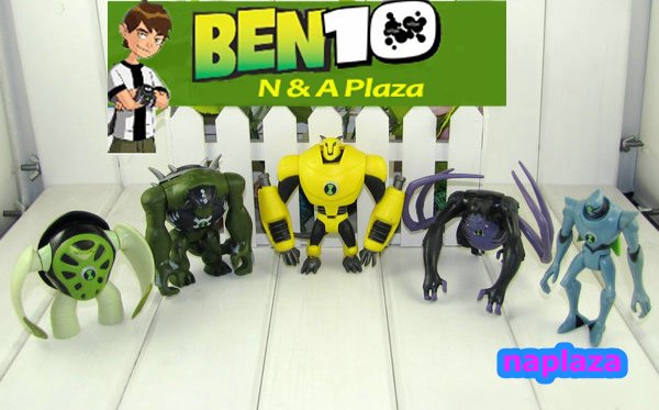 Игрушки из аниме Бен-10, 5 шт