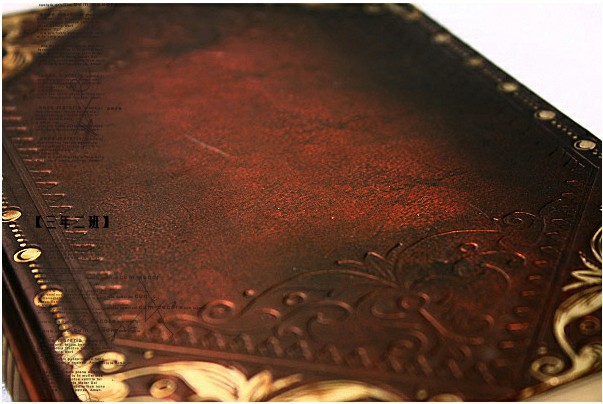 Винтажный блокнот, органайзер, твердый переплет