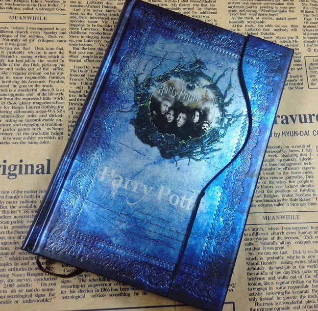 Винтажный блокнот-планировщик с календарем, 4 цвета