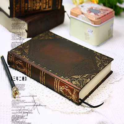 Винтажный блокнот, органайзер, твердый переплет