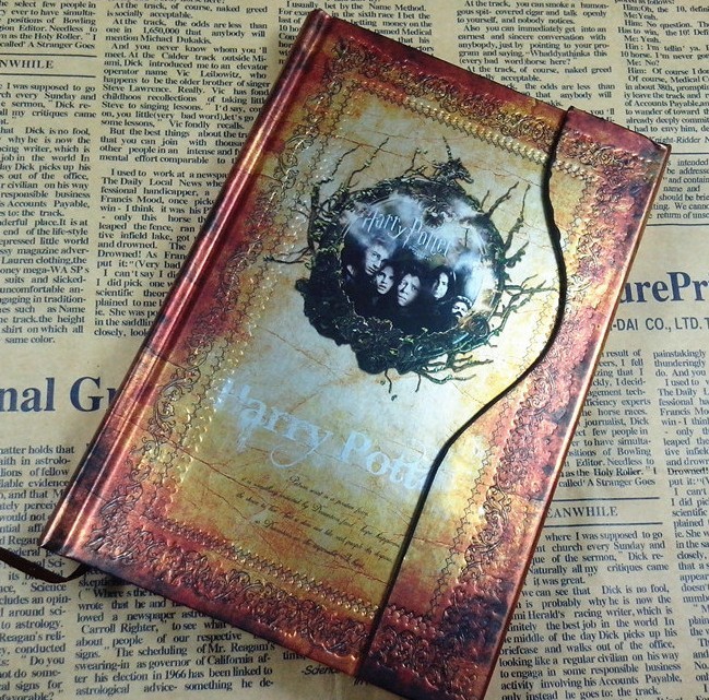 Винтажный блокнот-планировщик с календарем, 4 цвета