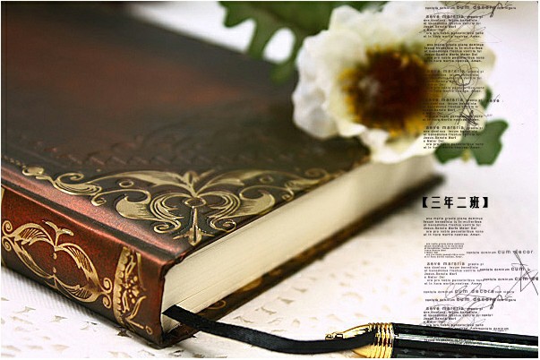 Винтажный блокнот, органайзер, твердый переплет