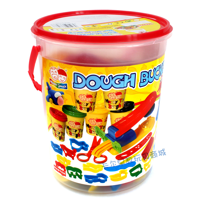 Цветной пластилин, формы и приспособления для игры