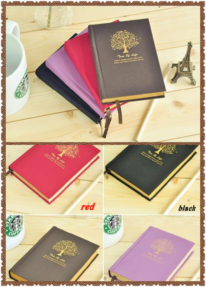 Блокнот, ежедневник, 4 цвета, 160 листов