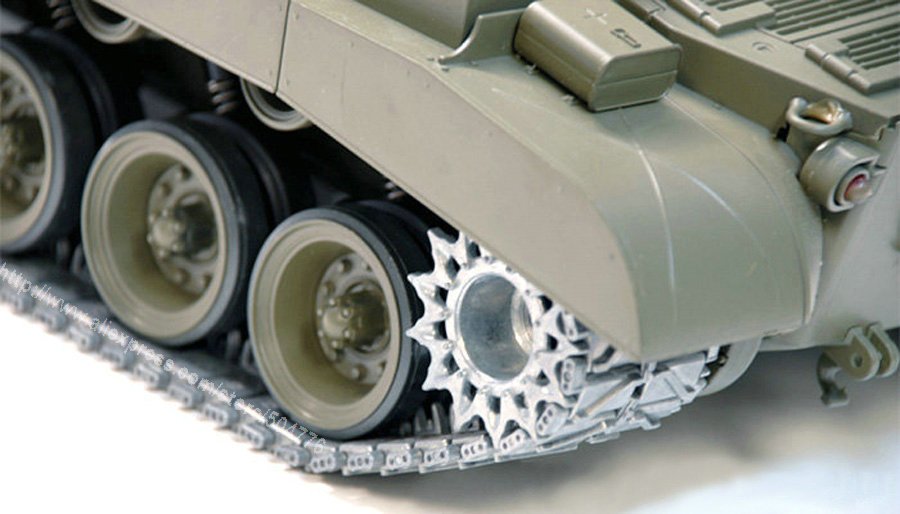 Медиум-танк США RC 1:16 M26 с дымом и звуком