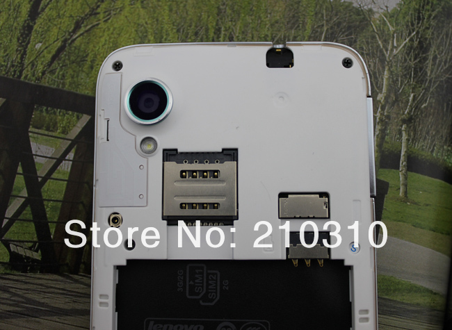 Lenovo S720 - смартфон, 2 SIM-карты, Android 4.0, qHD 4.5
