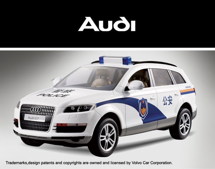 Rastar Audi Q7 Police 1:14 -  , 32 