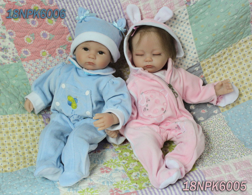 Кукла Reborn Baby в голубом