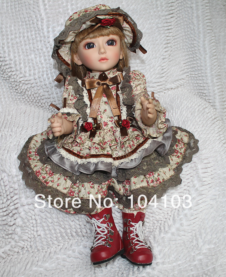 Нарядная винилсиликоновая кукла Adora, 48 см