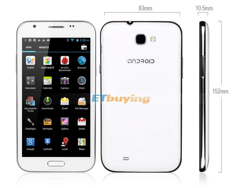 Star N9589 - , Android 4.1.2,MTK6589 Quad Core 1.2GHz, 5.7