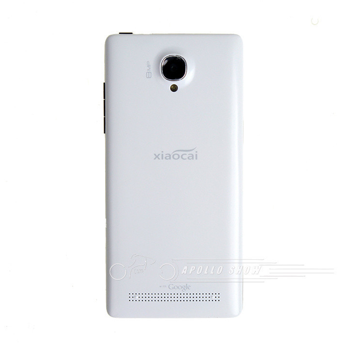 Xiaocai X9 Цвет: Белый, Процессор 1.2GHz MTK6589 4 Ядра, Объем памяти: 1G+4G, Экран 4.5 дюйма, Android 4.2.1 