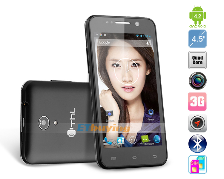 THL W100 - смартфон, Android 4.2, MTK6589 Quad Core 1.2GHz, 4.5