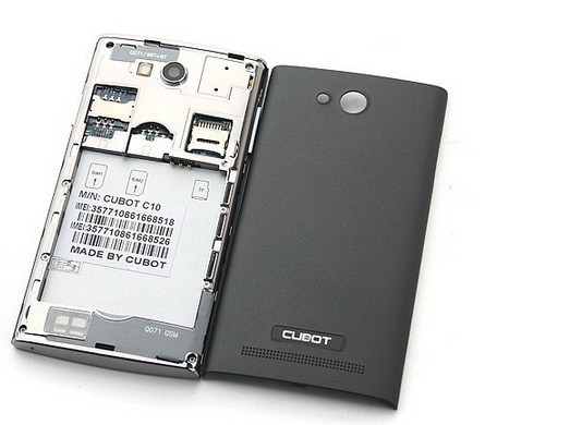 CUBOT C10  - , Android 4.1, MTK6517 dual core 1.0GHz, 4.5
