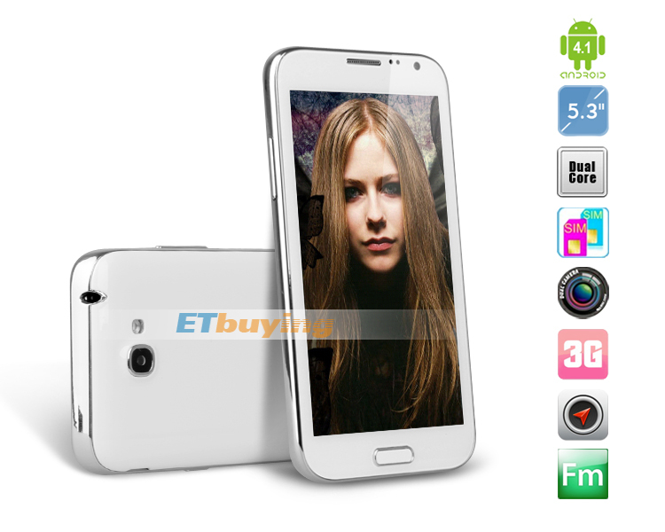 Feiyang 7100 - смартфон, Android 4.1, MTK6577 Dual Core 1.2GHz, 5.3
