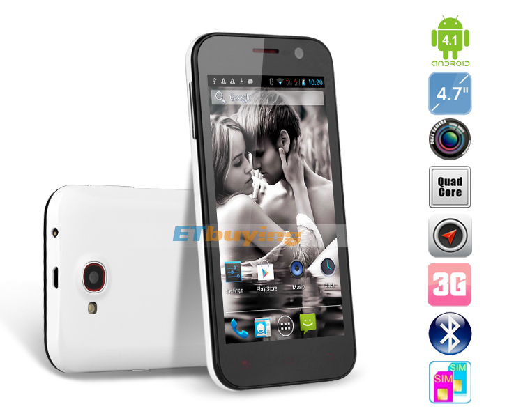 F600 - , Android 4.1, MTK6589 Quad Core 1.2GHz, 4.7