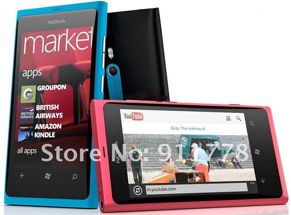 Nokia Lumia 800 - смартфон, Microsoft Windows Phone 7.5 Mango, Qualcomm MSM8255 Snapdragon 1.4 GHz, 1.0GHz, 3.7