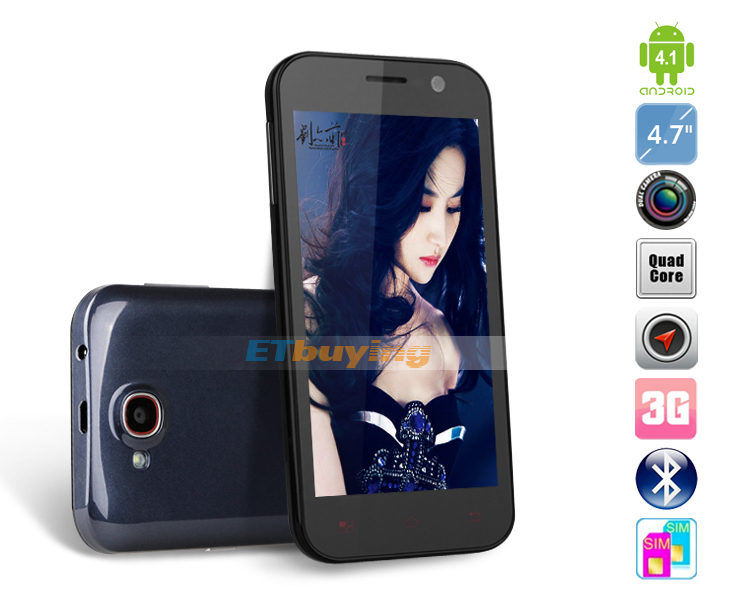 F600 - , Android 4.1, MTK6589 Quad Core 1.2GHz, 4.7