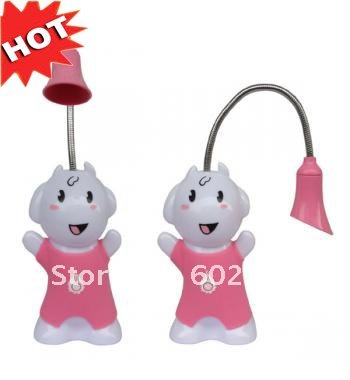 Настольная лампа освещения в стиле модерн, на аккумуляторных батарейках, 2хААА