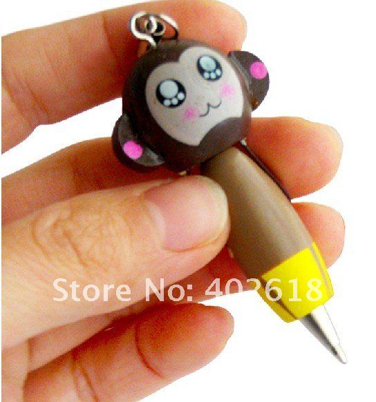 Ручки-брелки шариковые, 50 штук