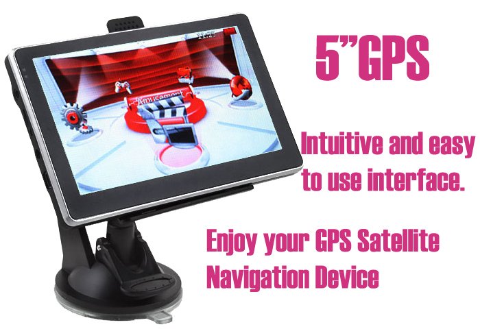 GPS-  MP3, MP4, FM-, TF 2GB 