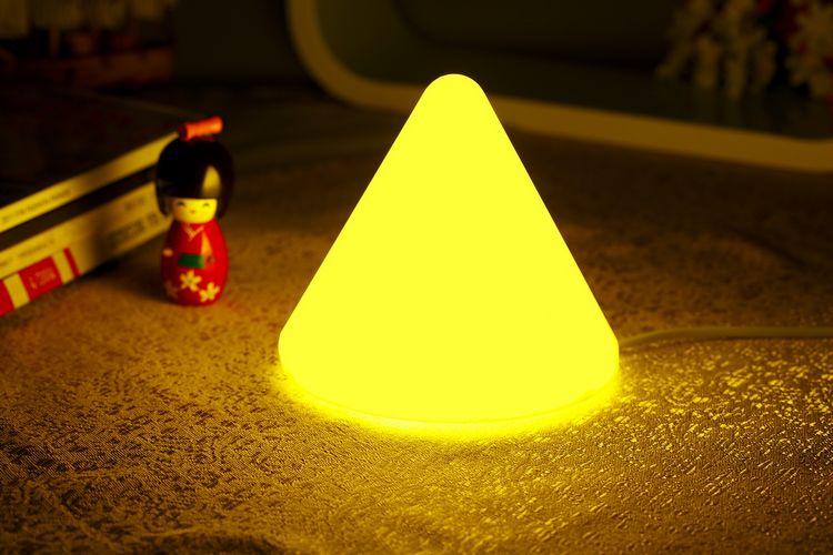 Небольшой светодиодный ночник, цвет прозрачный